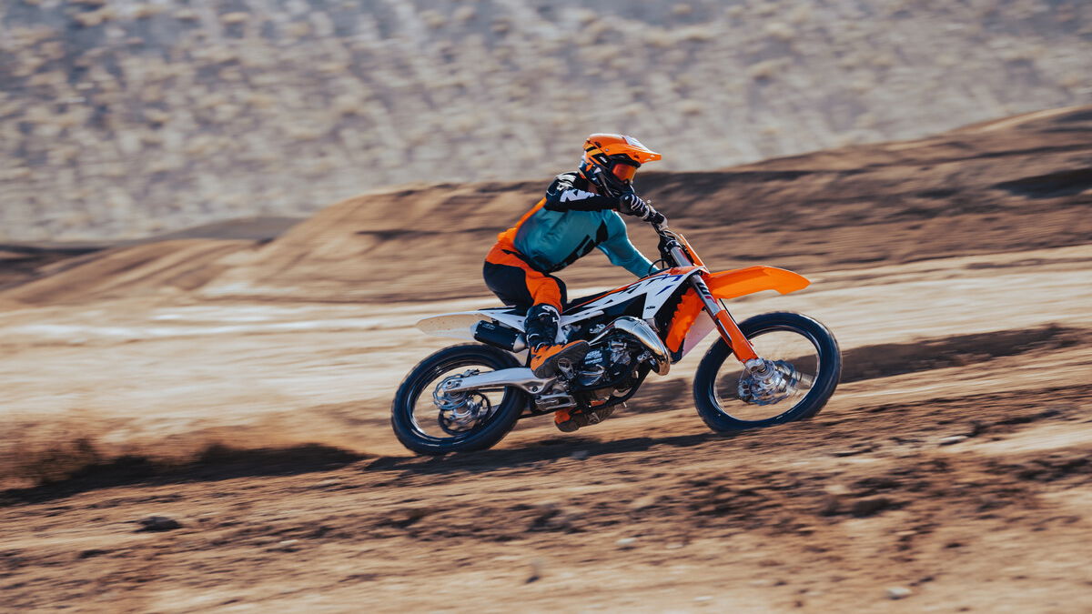 2023 KTM 125 SX. - KTM Media/Rudi Schedl